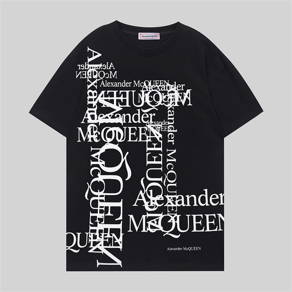 Alexander Mcqueen Round neck T-shirt-M-0037