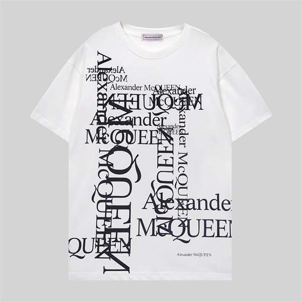 Alexander Mcqueen Round neck T-shirt-M-0038