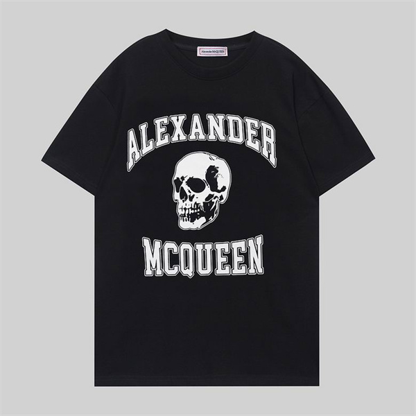 Alexander Mcqueen Round neck T-shirt-M-0048