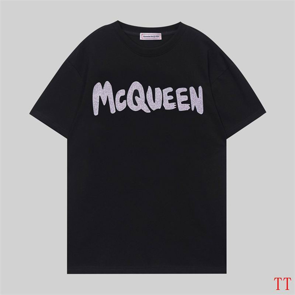 Alexander Mcqueen Round neck T-shirt-M-0053