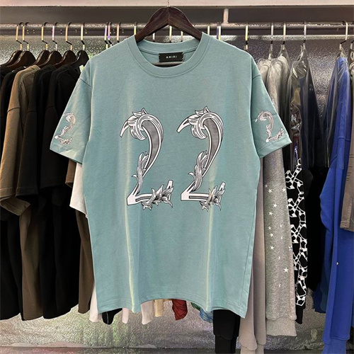 Amiri Round neck T-shirt-M(1)-2747