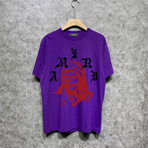 Amiri Round neck T-shirt-M(1)-1203