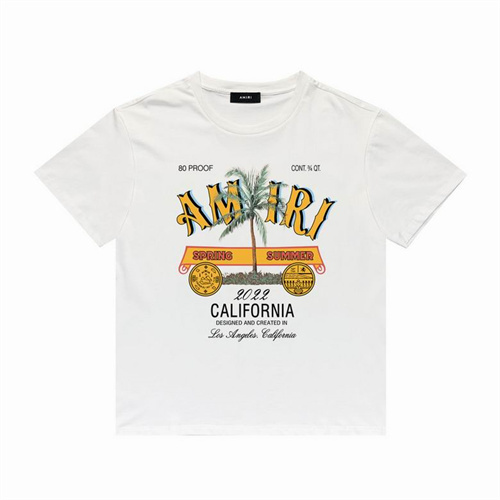 Amiri Round neck T-shirt-M(1)-0122