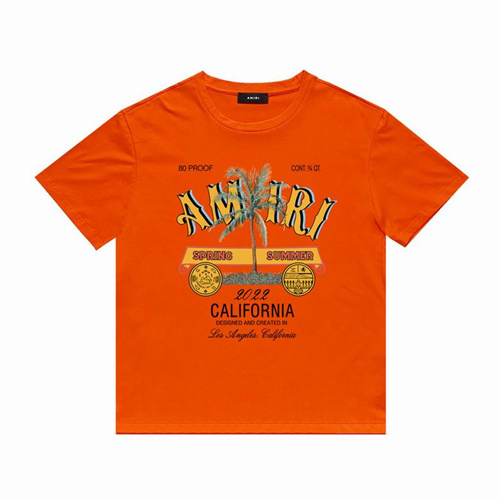 Amiri Round neck T-shirt-M(1)-0124