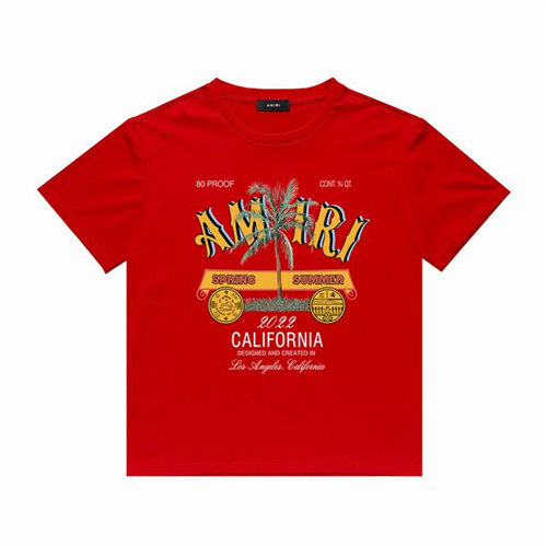 Amiri Round neck T-shirt-M(1)-0126
