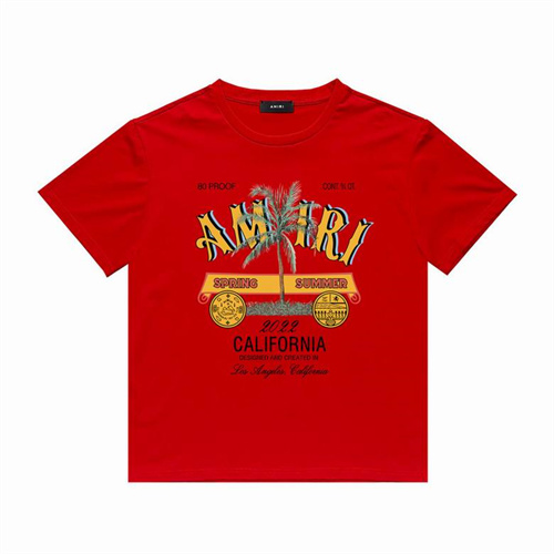 Amiri Round neck T-shirt-M(1)-0127