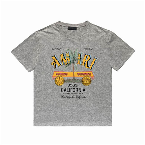 Amiri Round neck T-shirt-M(1)-0129