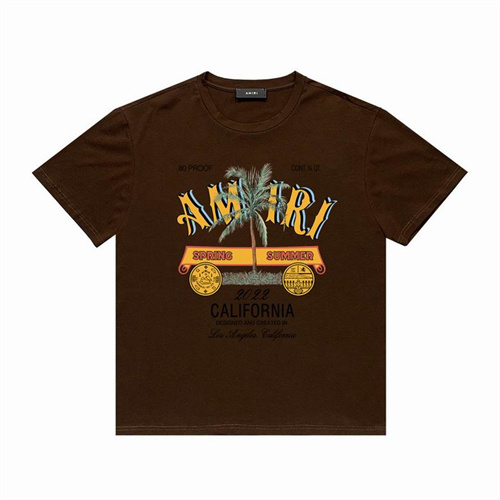 Amiri Round neck T-shirt-M(1)-0133