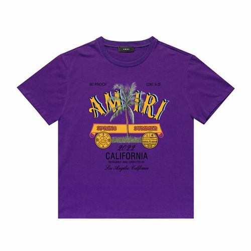 Amiri Round neck T-shirt-M(1)-0139