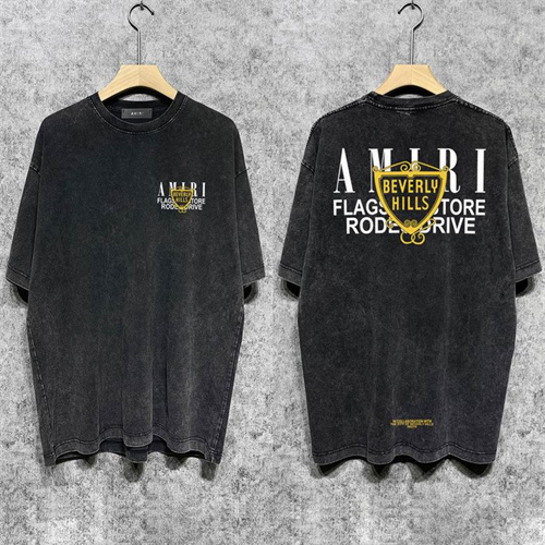 Amiri Round neck T-shirt-M(1)-2486