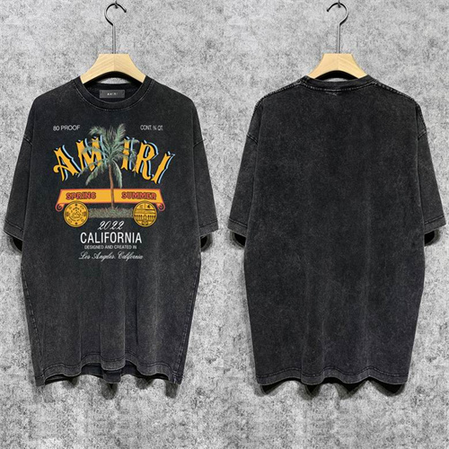 Amiri Round neck T-shirt-M(1)-2490