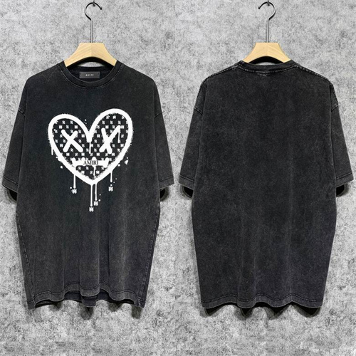 Amiri Round neck T-shirt-M(1)-2591