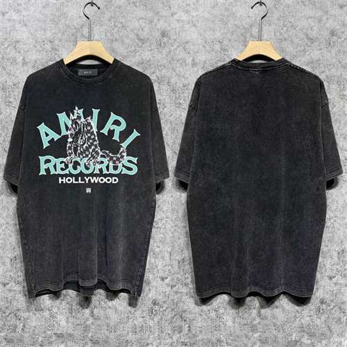 Amiri Round neck T-shirt-M(1)-2595