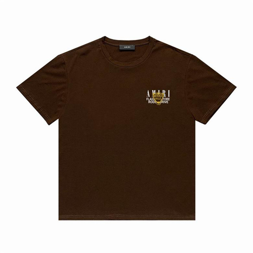 Amiri Round neck T-shirt-M(1)-0029