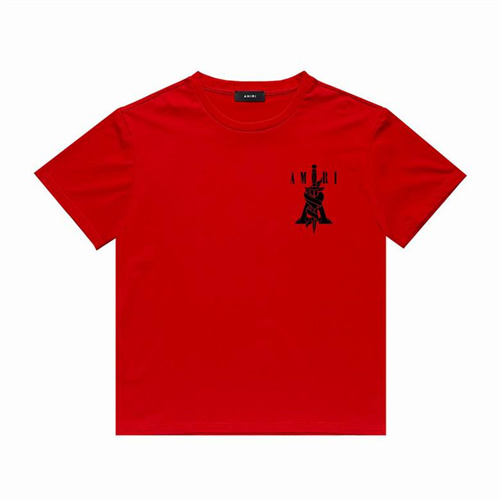 Amiri Round neck T-shirt-M(1)-0806
