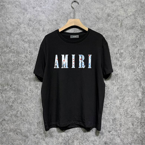 Amiri Round neck T-shirt-M(1)-0977