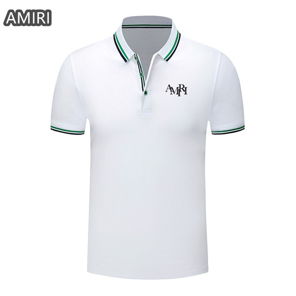 Amiri Lapel T-shirts-M-0017