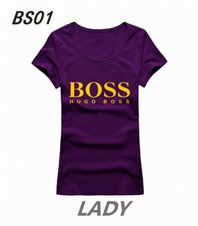 Boss Round neck T-shirt-W-097