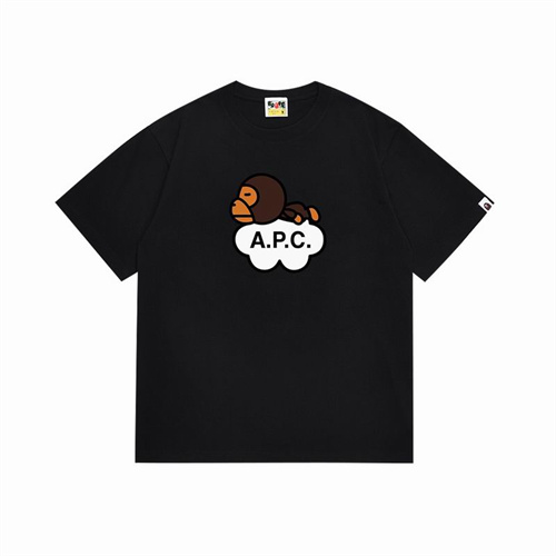 Aape Bape Round neck T-shirt-M-0419