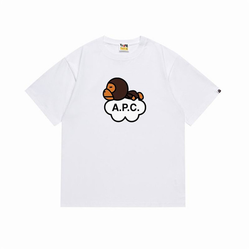 Aape Bape Round neck T-shirt-M-0420
