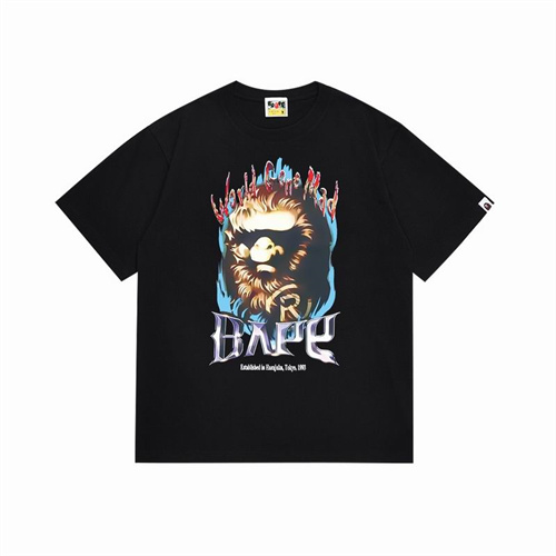 Aape Bape Round neck T-shirt-M-0435