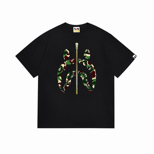 Aape Bape Round neck T-shirt-M-0437