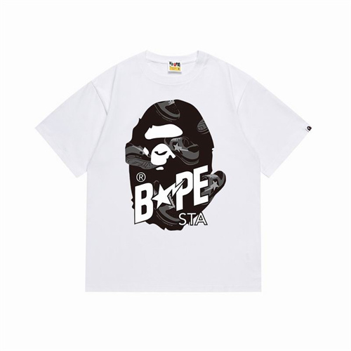 Aape Bape Round neck T-shirt-M-0492