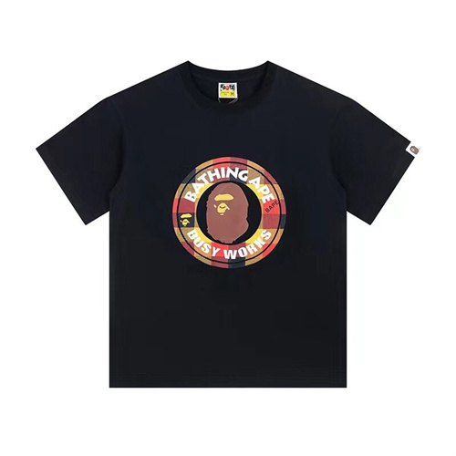 Aape Bape Round neck T-shirt-M-0402