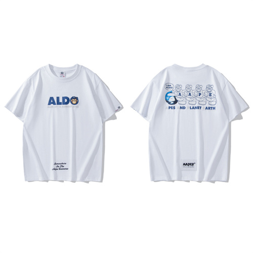 Aape Bape Round neck T-shirt-M-0010