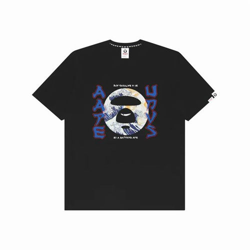 Aape Bape Round neck T-shirt-M-0111
