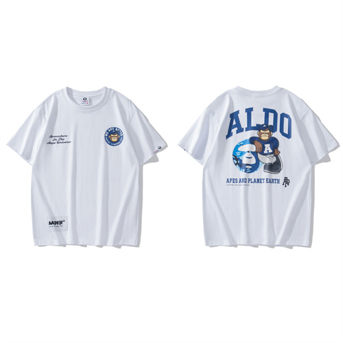 Aape Bape Round neck T-shirt-M-0012