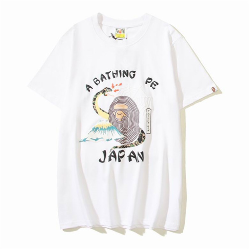 Aape Bape Round neck T-shirt-M-0281