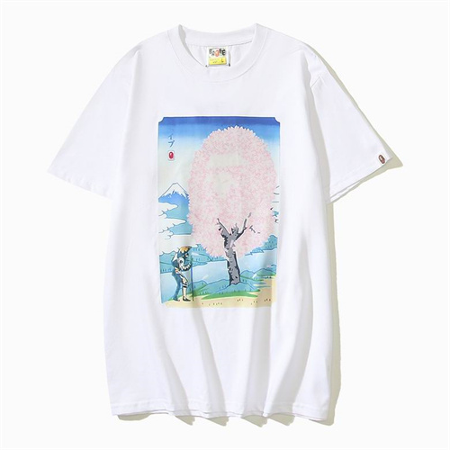 Aape Bape Round neck T-shirt-M-0286
