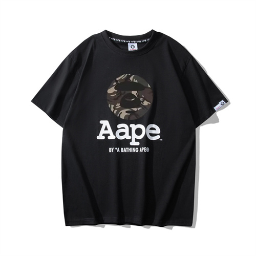 Aape Bape Round neck T-shirt-M-0032