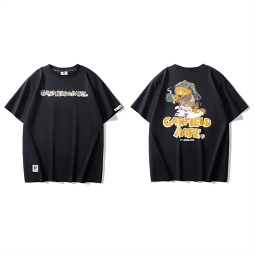 Aape Bape Round neck T-shirt-M-0044
