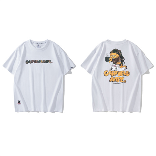 Aape Bape Round neck T-shirt-M-0045