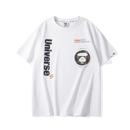 Aape Bape Round neck T-shirt-M-0048