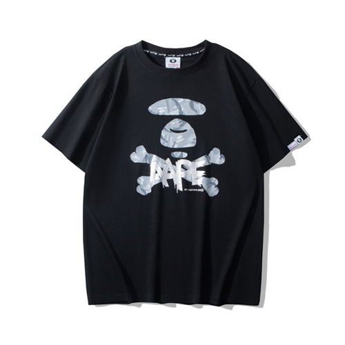 Aape Bape Round neck T-shirt-M-0054