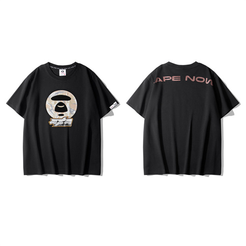 Aape Bape Round neck T-shirt-M-0060