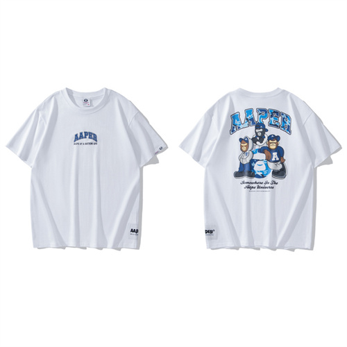 Aape Bape Round neck T-shirt-M-0008