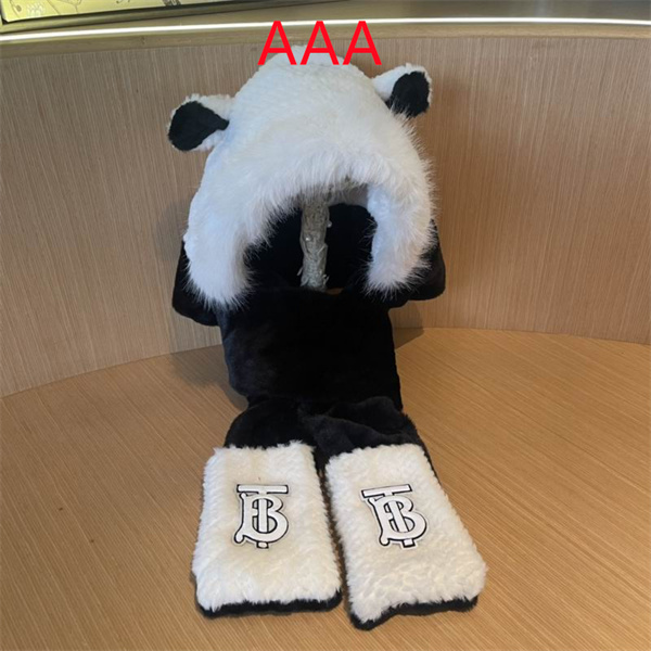 Burberry Hat and scarvf(AAA)-0009