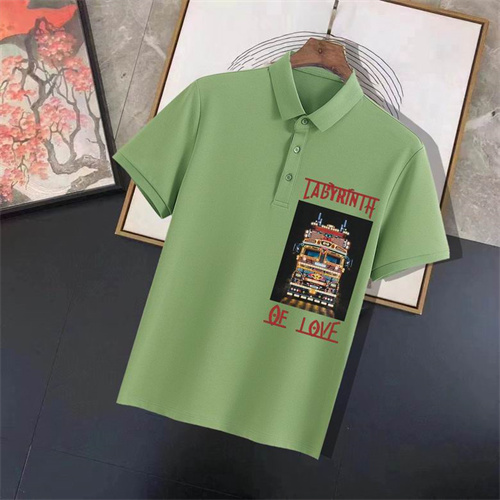 Burberry Lapel T-shirts-M-155