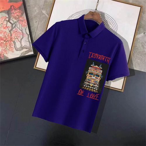 Burberry Lapel T-shirts-M-161