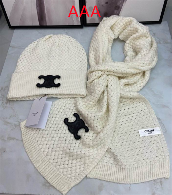 Celine Hat and scarvf(AAA)-0011