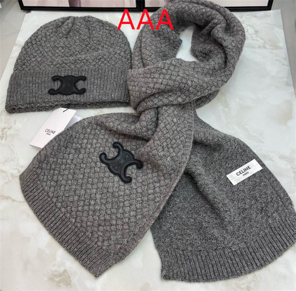 Celine Hat and scarvf(AAA)-0013