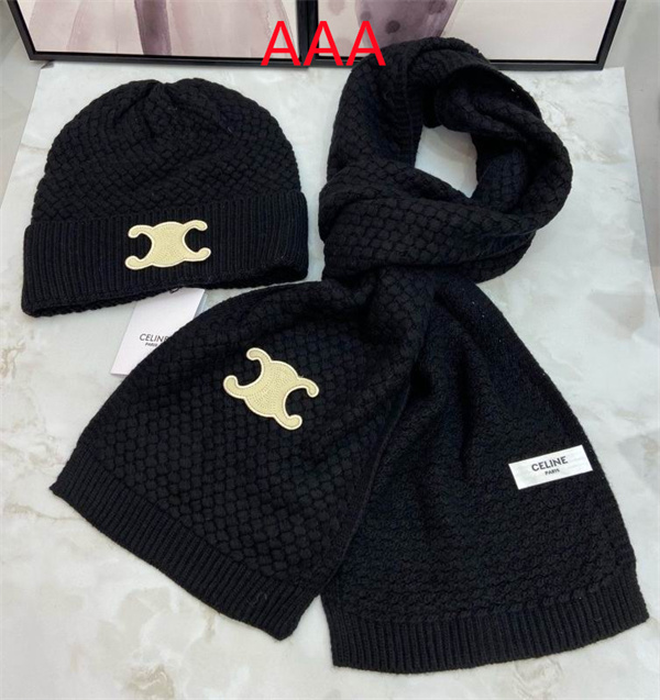 Celine Hat and scarvf(AAA)-0015