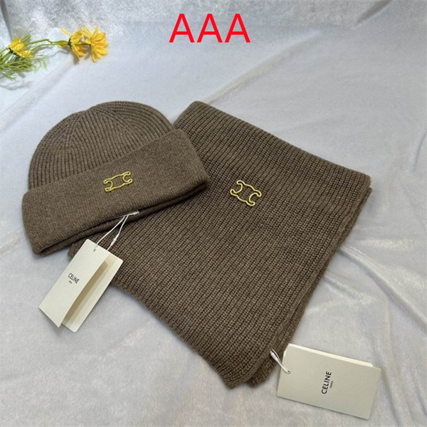 Celine Hat and scarvf(AAA)-0020