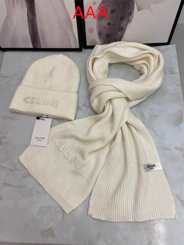 Celine Hat and scarvf(AAA)-0022