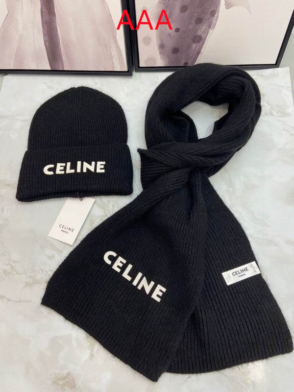 Celine Hat and scarvf(AAA)-0023