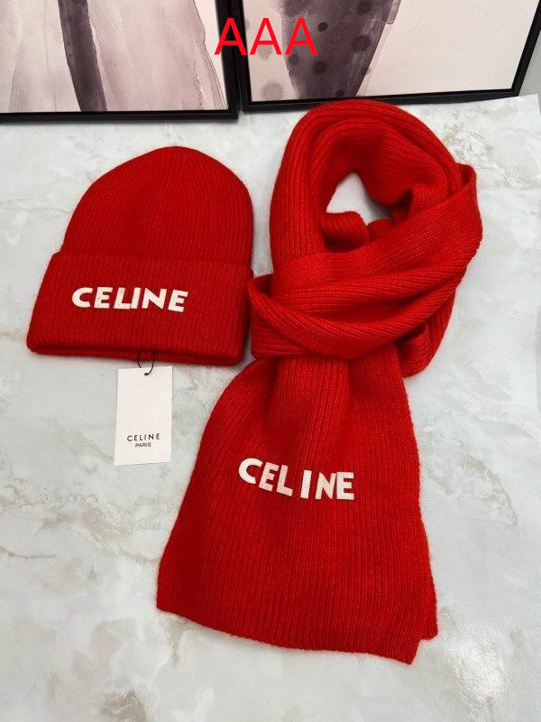 Celine Hat and scarvf(AAA)-0024